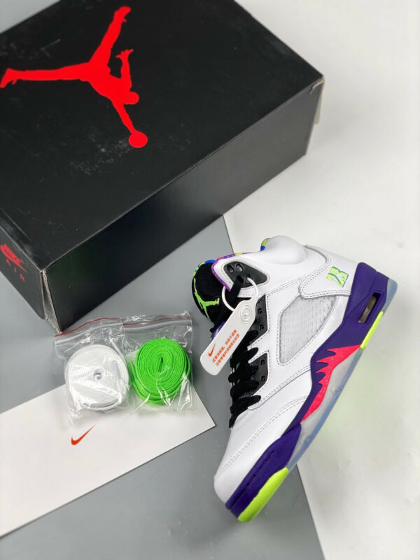 Air Jordan 5 Alternate Bel-Air White Court Purple For Sale