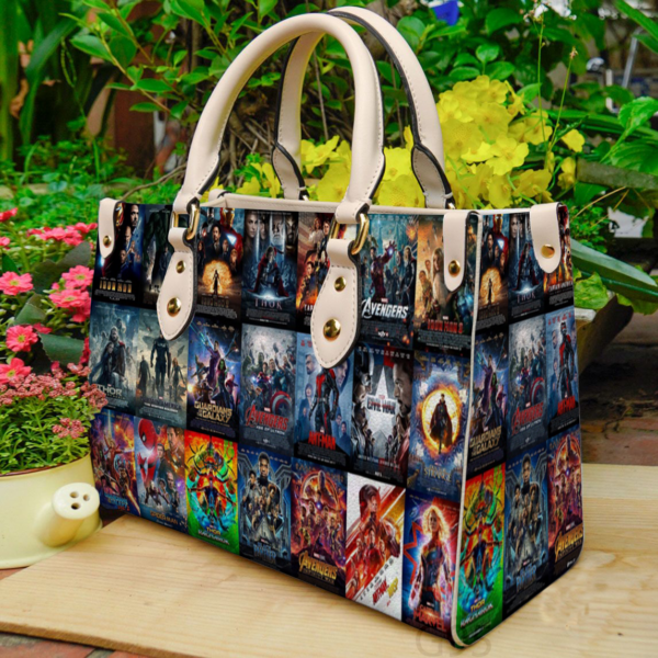 Marvel 5 Women Leather Hand Bag