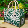 New York Jets Love Women Leather Hand Bag