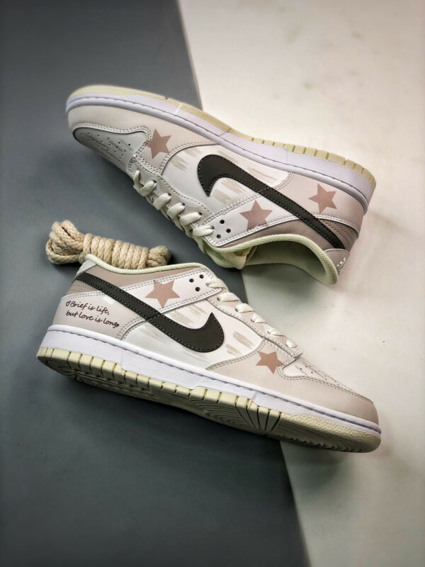 Custom Nike Dunk Low Coconut Milk For Sale