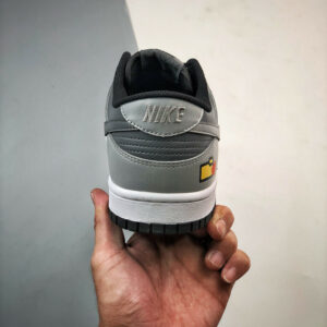 Custom Nike Dunk Low Drak Grey Black For Sale