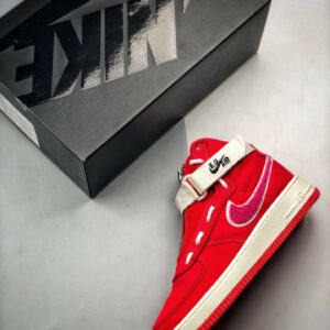 Emotionally Unavailable x Nike Air Force 1 High Red AV5840-600 For Sale