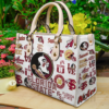 Florida State Seminoles Women Leather Hand Bag