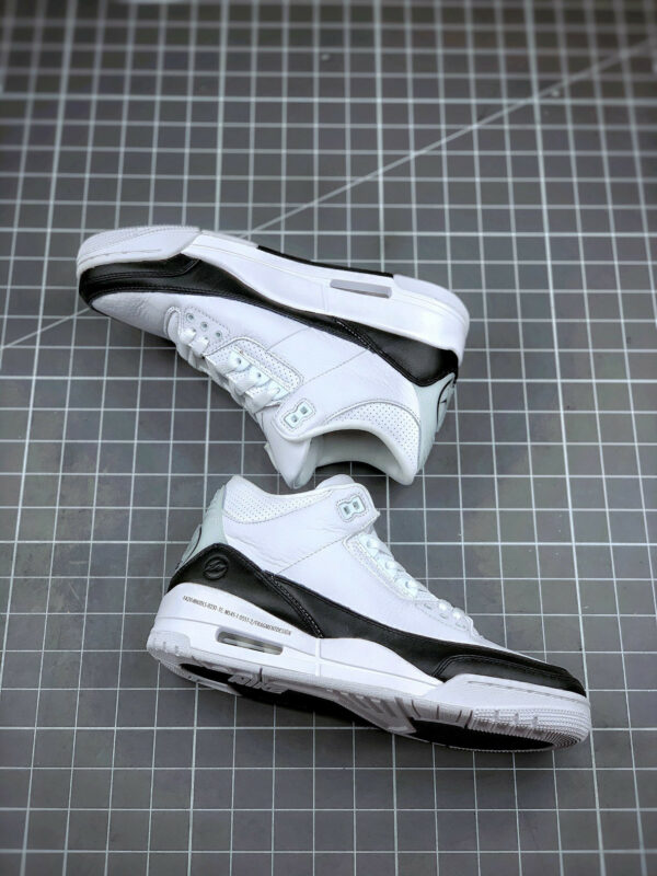 Fragment x Air Jordan 3 White Black-White For Sale