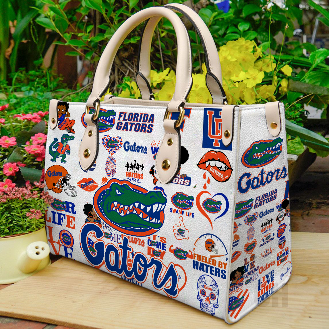 Florida Gators Lover Women Leather Hand Bag