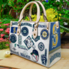 Seattle Mariners Women Leather Hand Bag