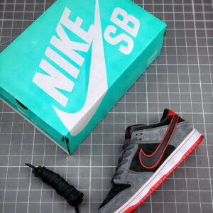 Ishod Wair x Nike SB Dunk Dark Grey University Red White Black