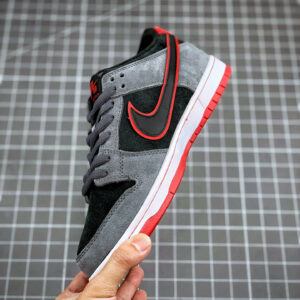 Ishod Wair x Nike SB Dunk Dark Grey University Red White Black