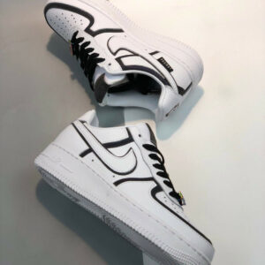 Joshua Vides X Nike Air Force 1 Low White Black For Sale