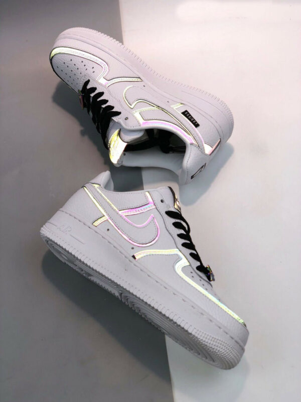 Joshua Vides X Nike Air Force 1 Low White Black For Sale