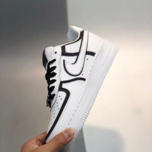 Joshua Vides X Nike Air Force 1 Low White Black For Sale