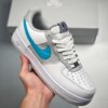 NBA x Nike Air Force 1 Low Fiesta White Grey Fog-Sundial-Blue For Sale