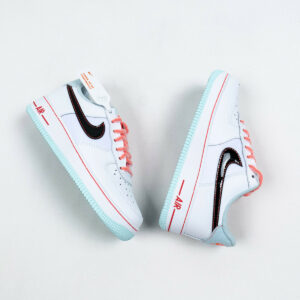 Nike Air Force 1 07 LV8 White Flash Crimson Atomic Pink For Sale