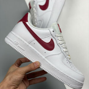 Nike Air Force 1 07 White Noble Red For Sale