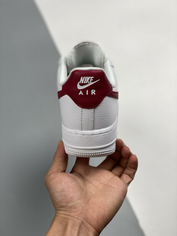 Nike Air Force 1 07 White Noble Red For Sale