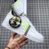 Nike Air Force 1 Worldwide White Barely Volt-Volt-Black For Sale