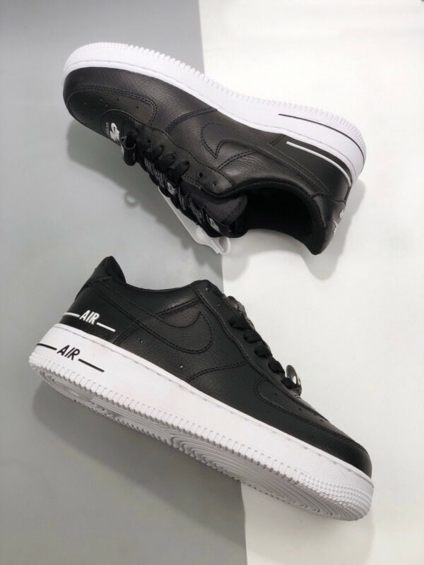 Nike Air Force 1 Double Air Black CJ1379-001 For Sale