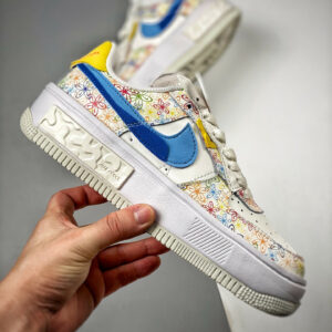 Nike Air Force 1 Fontanka Flowers Sail University Blue Vivid Sulfur For Sale