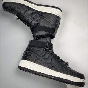 Nike Air Force 1 High 07 Premium Toll Free Black Sail-Vast Grey For Sale