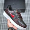 Nike Air Force 1 Jewel Chicago Black University Red-Black-White For Sale