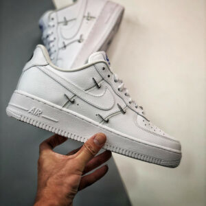 Nike Air Force 1 LX White Hyper Royal-Black CT1990-100 For Sale