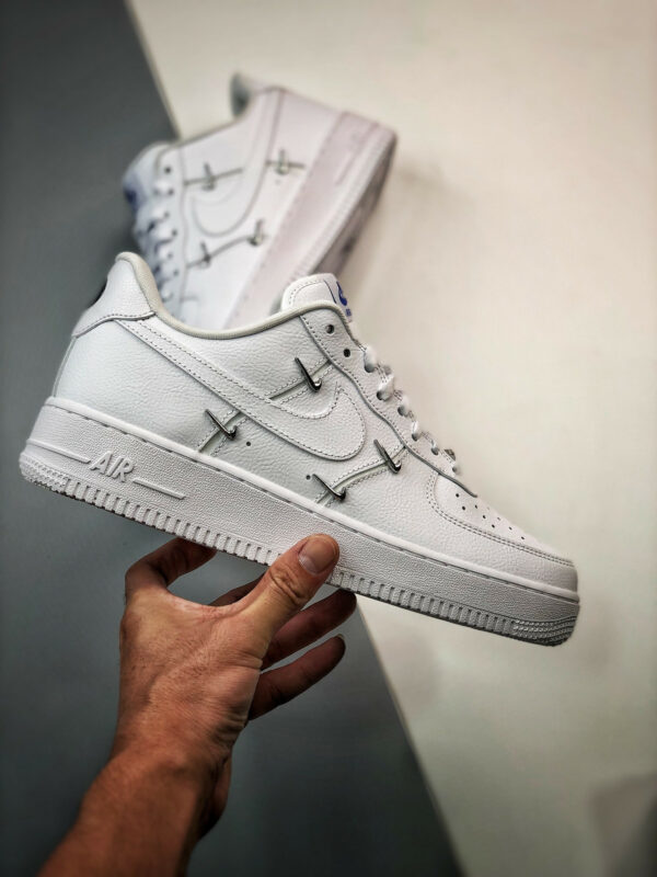 Nike Air Force 1 LX White Hyper Royal-Black CT1990-100 For Sale