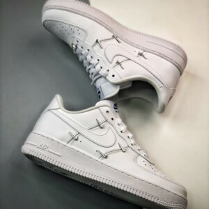 Nike Air Force 1 LX White Hyper Royal-Black CT1990-100 For Sale