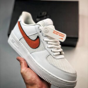 Nike Air Force 1 Low Basketball Sail Orange Trance DZ5228-100 For Sale