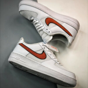 Nike Air Force 1 Low Basketball Sail Orange Trance DZ5228-100 For Sale