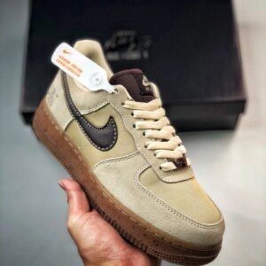 Nike Air Force 1 Low Coffee Beach Grain-Pale Ivory-Mahogany For Sale