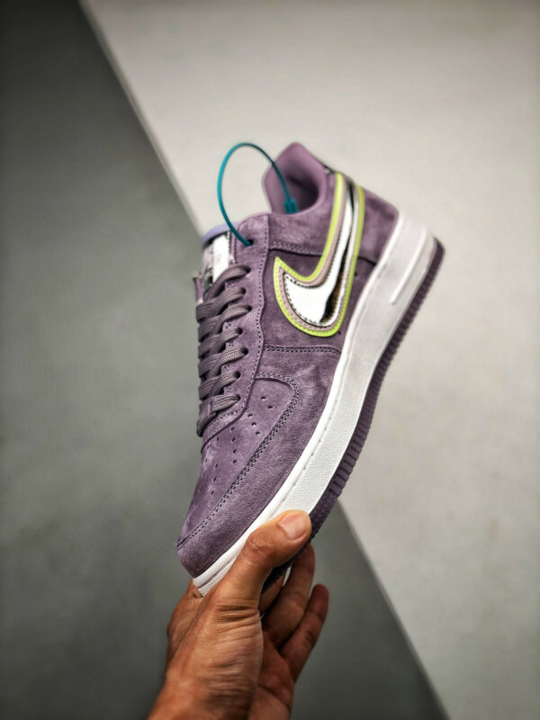 Nike Air Force 1 Low P(Her)spective Violet Star Chrome-Washed Coral-Barely Volt