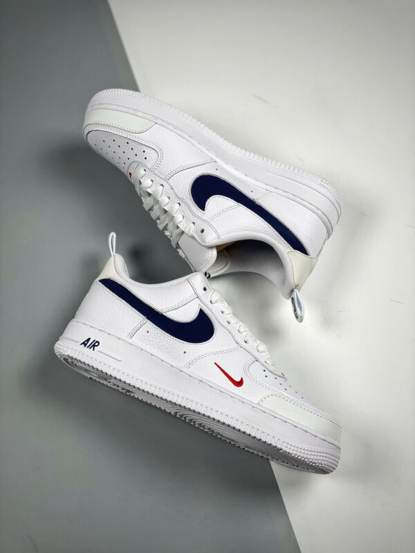 Nike Air Force 1 Low Patriotic White Navy DJ6887-100 For Sale