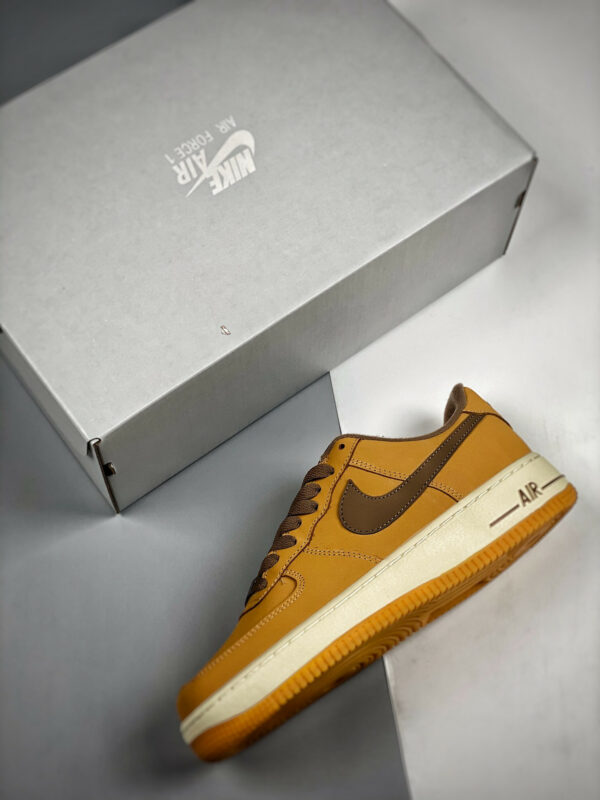 Nike Air Force 1 Low Waterproof Wheat Brown-Net For Sale