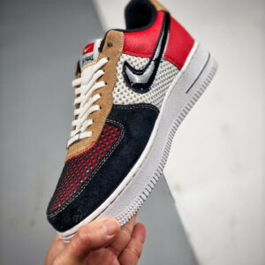 Nike Air Force 1 Low Alter & Reveal Black White-Red-Tan For Sale