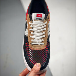 Nike Air Force 1 Low Alter & Reveal Black White-Red-Tan For Sale