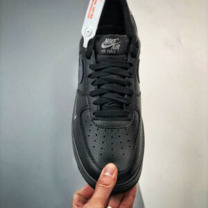 Nike Air Force 1 Low Black Blue Lightning FD0654-001 For Sale