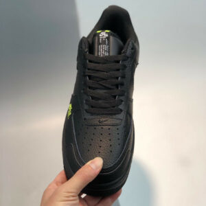 Nike Air Force 1 Low Black Reflective Swooshes For Sale