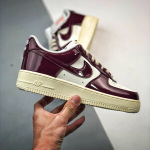 Nike Air Force 1 Low Dark Beetroot White Burgundy For Sale