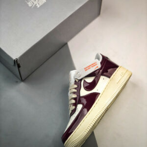 Nike Air Force 1 Low Dark Beetroot White Burgundy For Sale