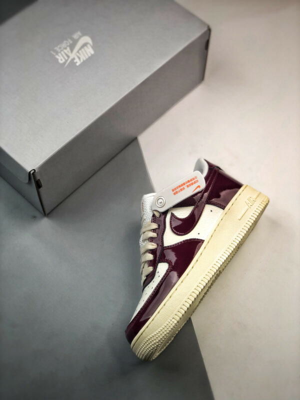 Nike Air Force 1 Low Dark Beetroot White Burgundy For Sale