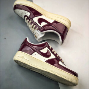 Nike Air Force 1 Low Dark Beetroot White Burgundy For Sale