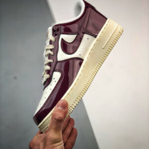 Nike Air Force 1 Low Dark Beetroot White Burgundy For Sale