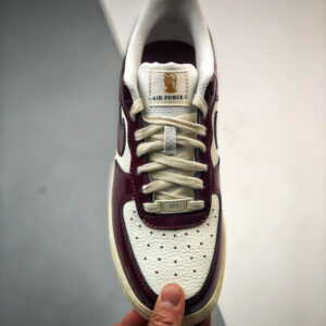 Nike Air Force 1 Low Dark Beetroot White Burgundy For Sale