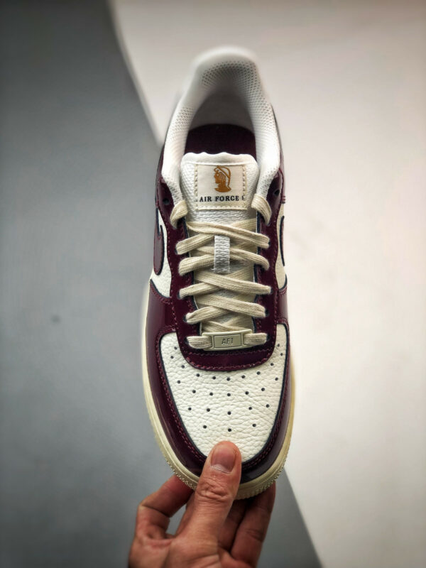 Nike Air Force 1 Low Dark Beetroot White Burgundy For Sale