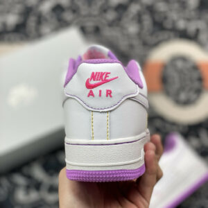 Nike Air Force 1 Low GS Contrast Stitch Fuchsia Glow For Sale