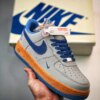 Nike Air Force 1 Low Grey Blue Orange For Sale