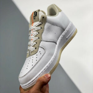 Nike Air Force 1 Low LV 8 Big Swoosh White Orange For Sale