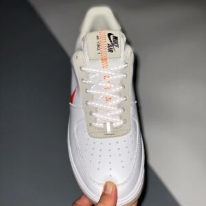 Nike Air Force 1 Low LV 8 Big Swoosh White Orange For Sale