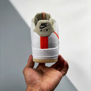 Nike Air Force 1 Low LV 8 Big Swoosh White Orange For Sale