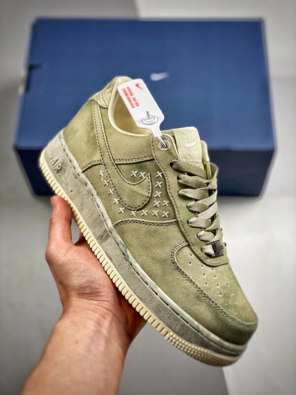 Nike Air Force 1 Low NAI-KE Olive Sail DV4246-333 For Sale